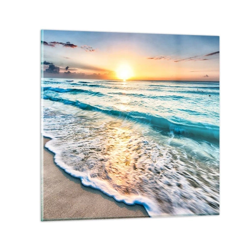 Cuadro sobre vidrio - Impresiones sobre Vidrio - Un espectáculo digno de ver - 40x40 cm