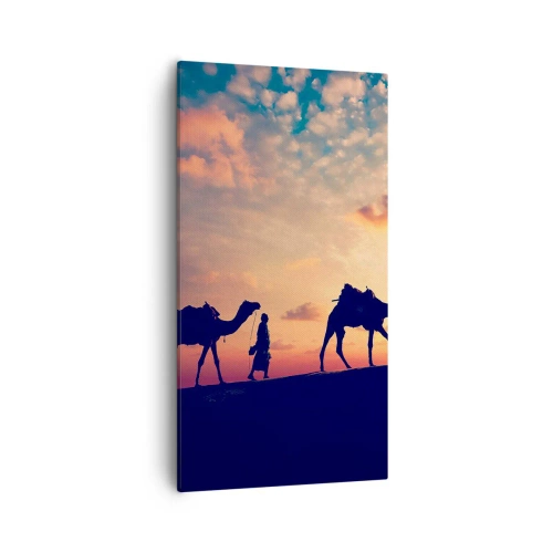 Cuadro sobre lienzo - Impresión de Imagen - El misterioso espíritu de Oriente - 55x100 cm