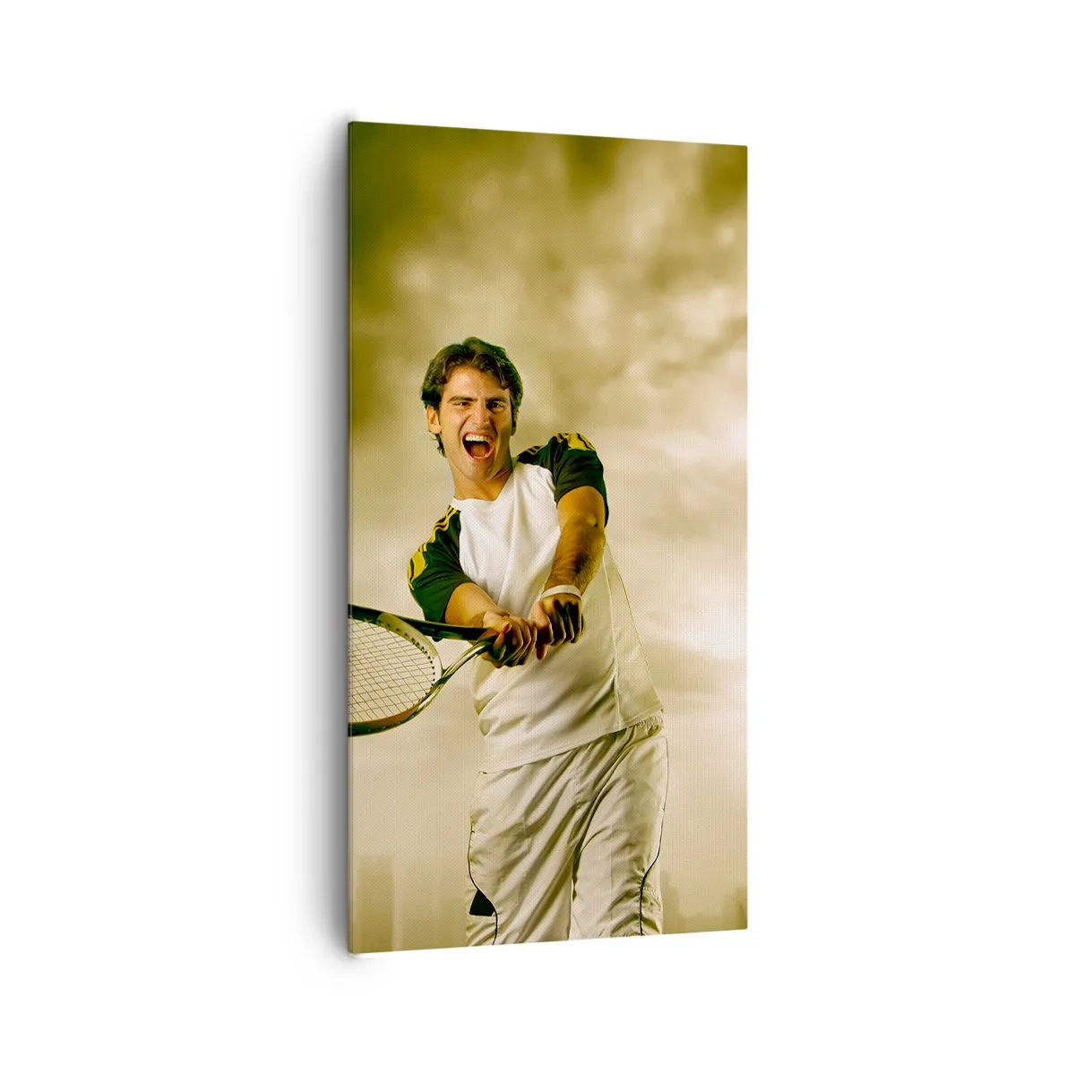 Cuadro sobre lienzo - Impresión de Imagen - Energía y alegría - 65x120 cm