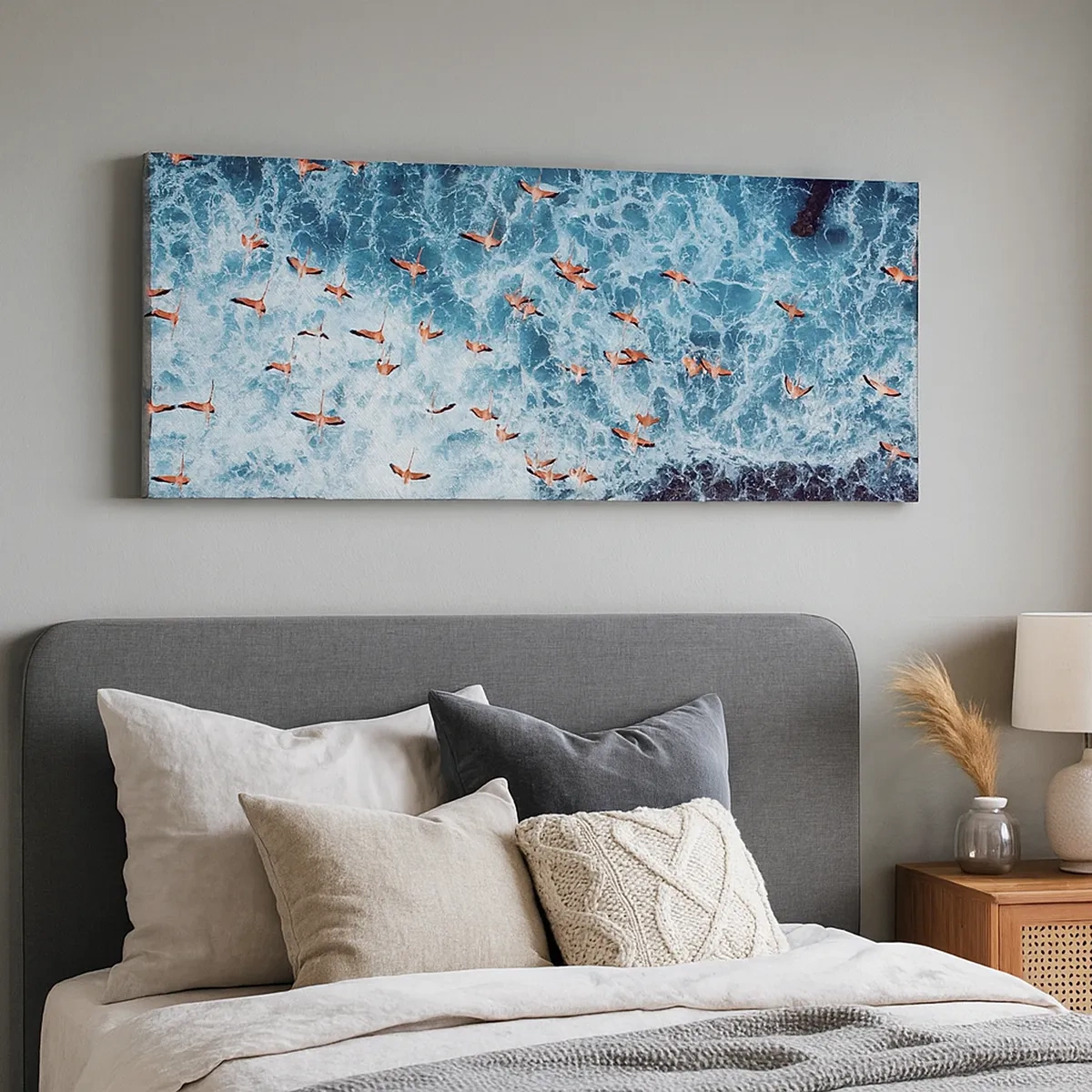 Cuadro sobre lienzo - Impresión de Imagen - Un desfile marítimo - 30x30 cm