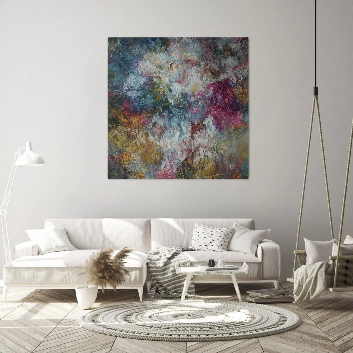 Cuadro sobre lienzo - Impresión de Imagen - En plena floración - 60x60 cm