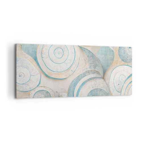Cuadro sobre lienzo - Impresión de Imagen - ¿Qué esconden en su interior? - 100x40 cm