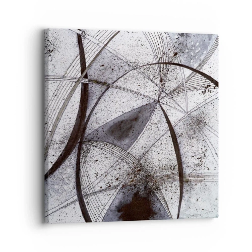 Cuadro sobre lienzo - Impresión de Imagen - Fantasía futurista - 30x30 cm