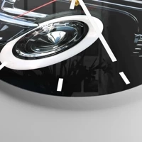 Esfera sin numeración, con rayas