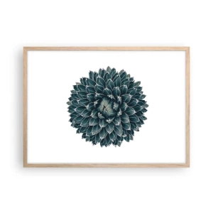 Póster en marco roble claro - Estrella del desierto - 70x50 cm