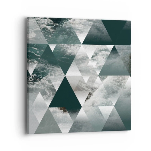 Cuadro sobre lienzo - Impresión de Imagen - Una perspectiva de cristal - 40x40 cm