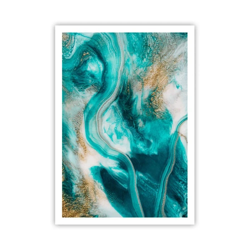 Póster - Río de oro - 70x100 cm