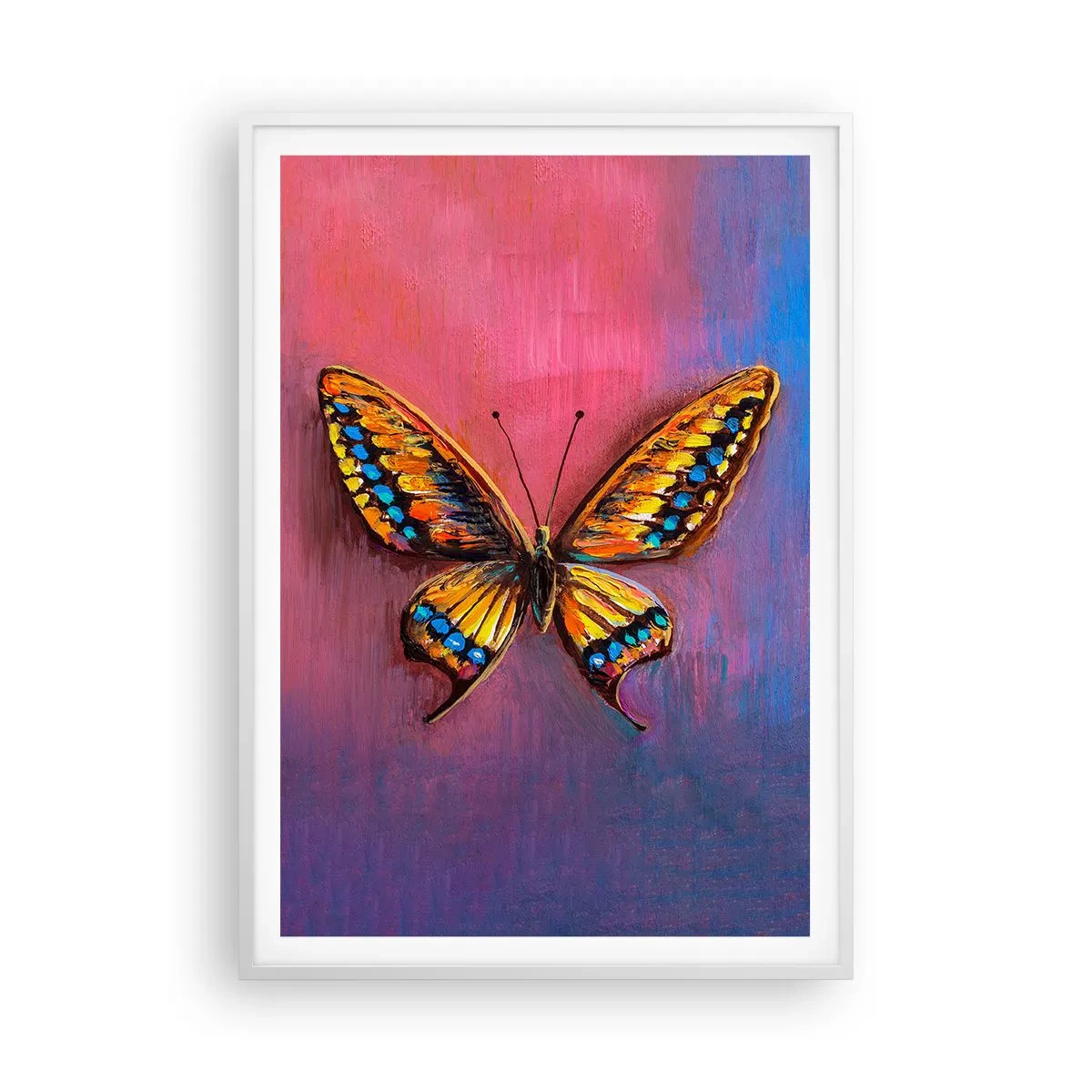 Póster en marco blanco - Una joya de la naturaleza - 70x100 cm