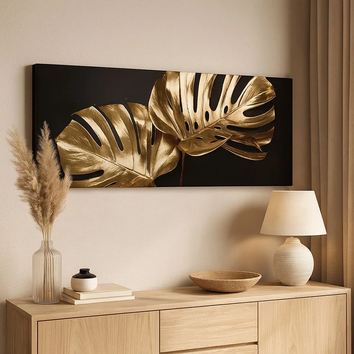 Cuadro sobre lienzo - Impresión de Imagen - Tesoros de la naturaleza - 100x40 cm