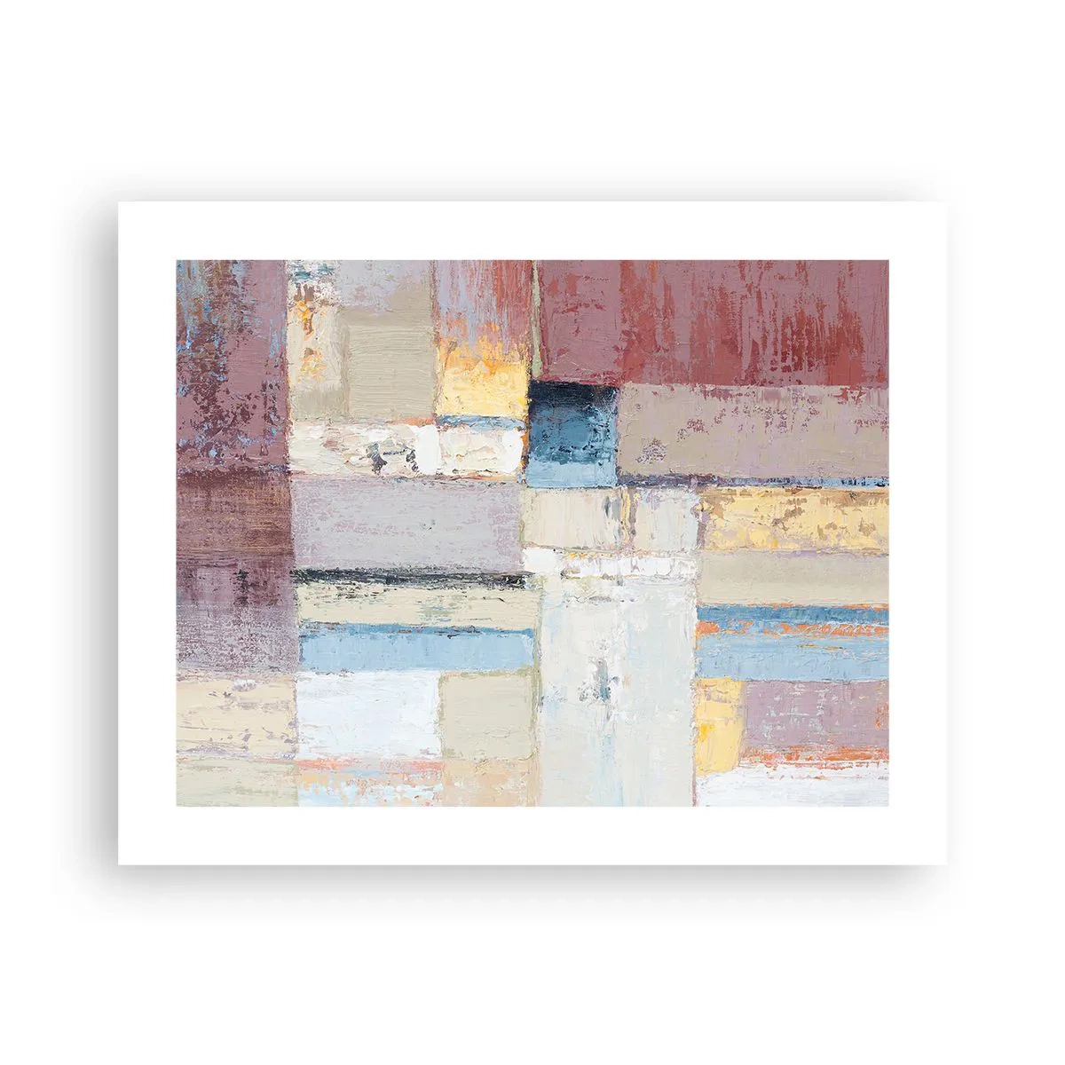 Póster - La tranquilidad de la geometría - 50x40 cm