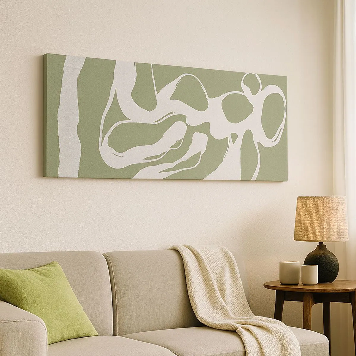 Cuadro sobre lienzo - Impresión de Imagen - La llamada del espacio - 100x40 cm