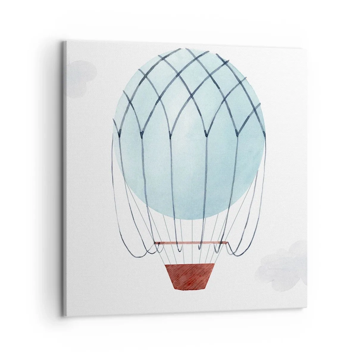 Cuadro sobre lienzo - Impresión de Imagen - Acariciando las nubes - 50x50 cm