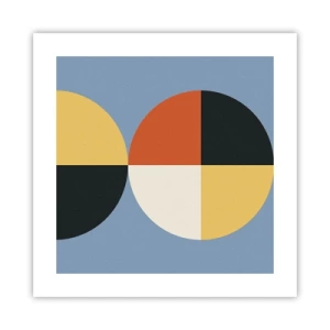 Póster - Mira y cuenta - 40x40 cm