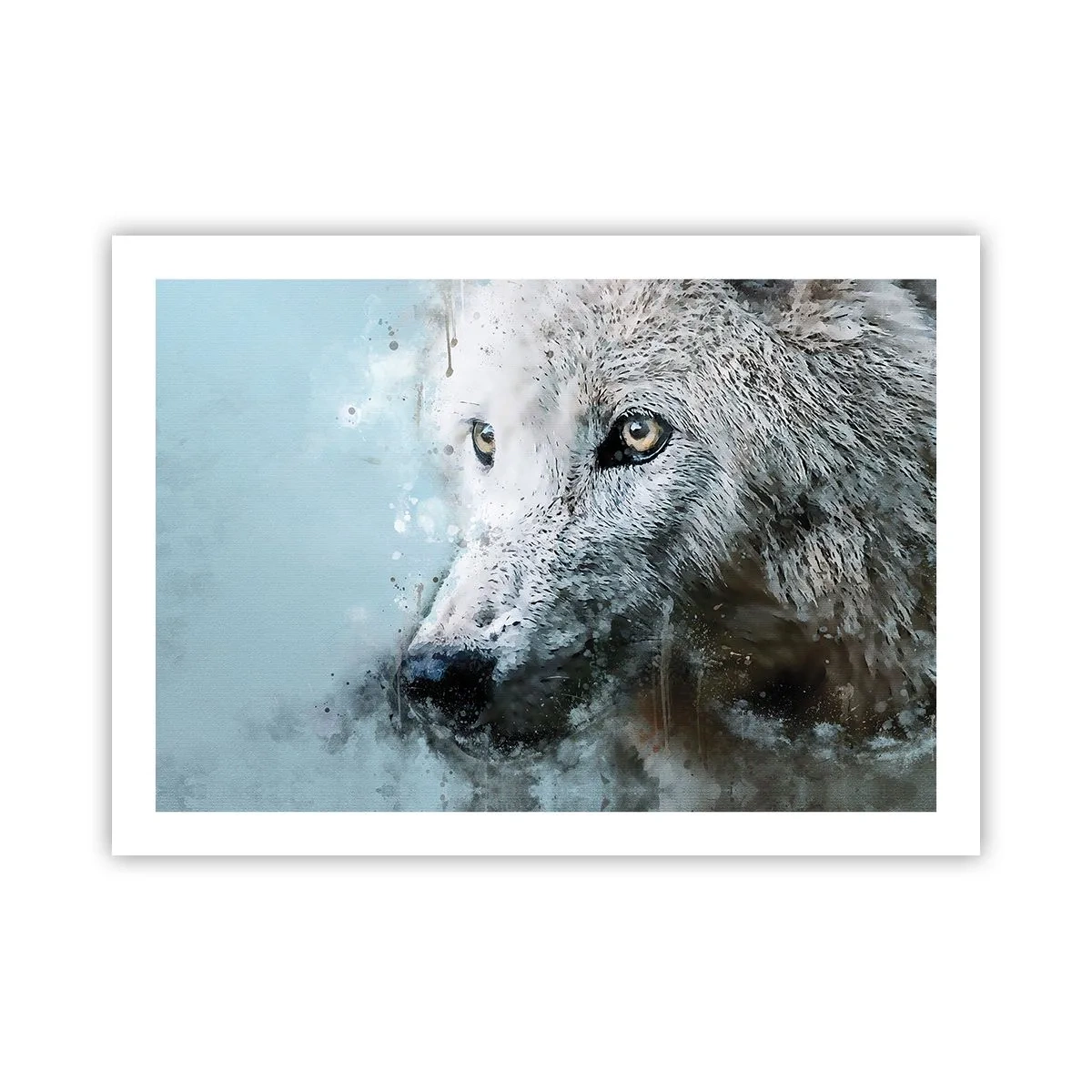 Póster - Conoce el alma del lobo - 70x50 cm