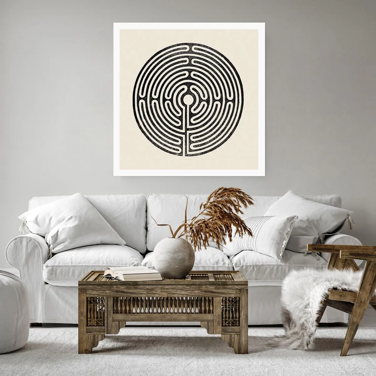 Póster - Orden misterioso - 60x60 cm