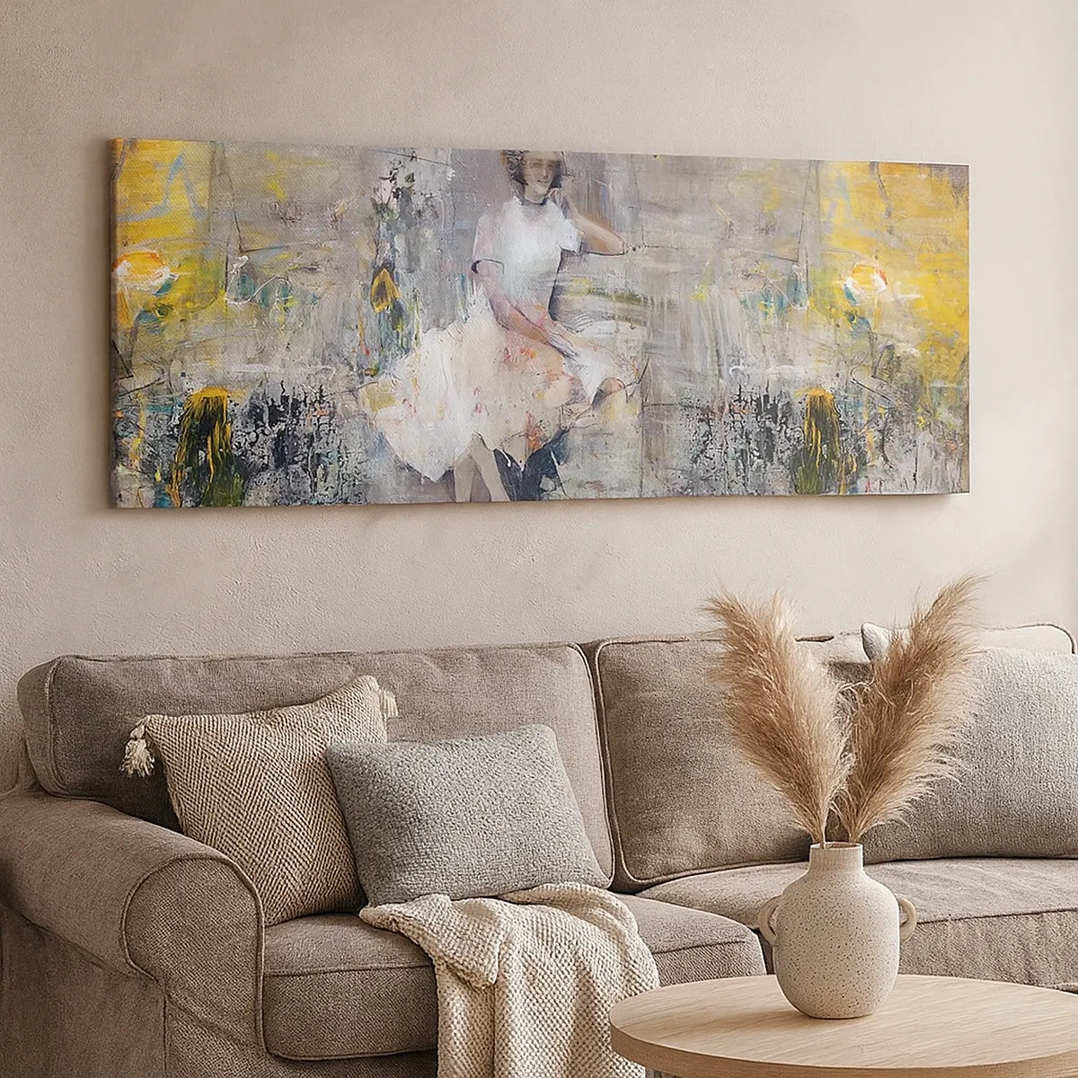 Cuadro sobre lienzo - Impresión de Imagen - Clásica y moderna - 30x30 cm