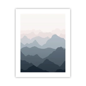 Póster - Cordilleras a la vista - 40x50 cm