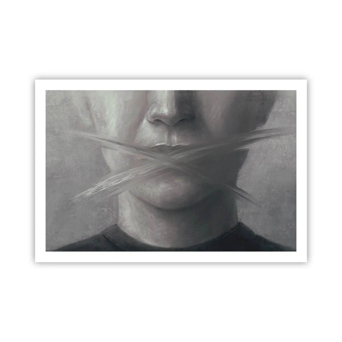 Póster - Ni una palabra - 91x61 cm