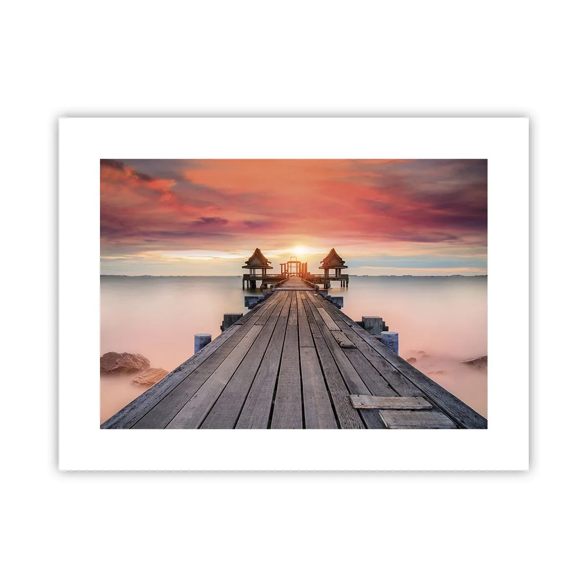 Póster - De este a oeste - 40x30 cm