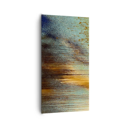 Cuadro sobre lienzo - Impresión de Imagen - Una composición colorista no accidental - 65x120 cm
