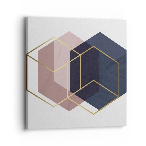 Cuadro sobre lienzo - Impresión de Imagen - El poder de la sencillez - 40x40 cm