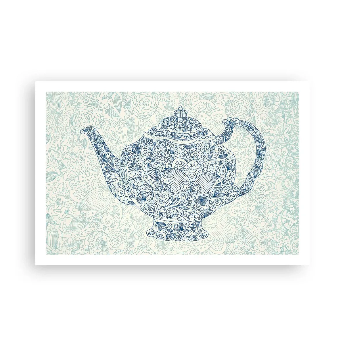 Póster - El encanto del té - 91x61 cm