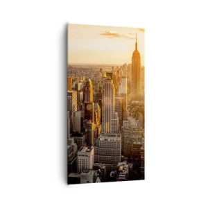 Cuadro sobre lienzo - Impresión de Imagen - Creciendo al sol - 65x120 cm