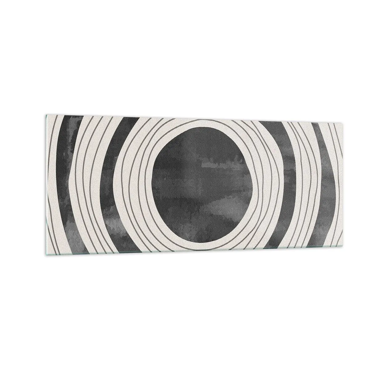 Cuadro sobre vidrio - Impresiones sobre Vidrio - En el centro mismo - 100x40 cm