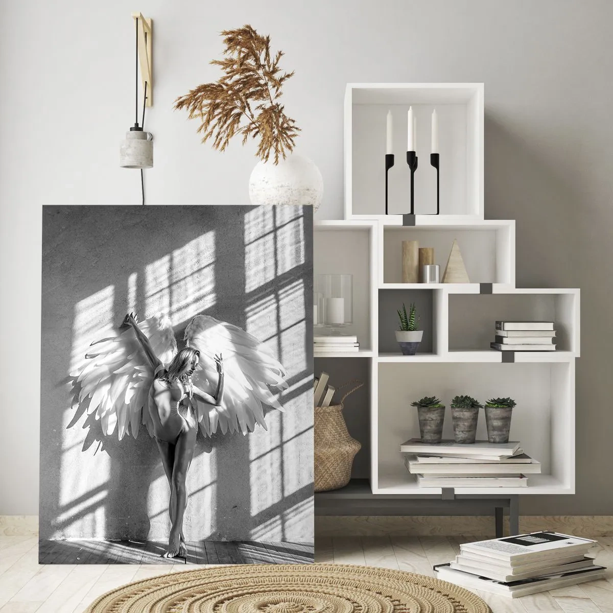 Cuadro sobre vidrio - Impresiones sobre Vidrio - Directamente desde el cielo - 80x120 cm