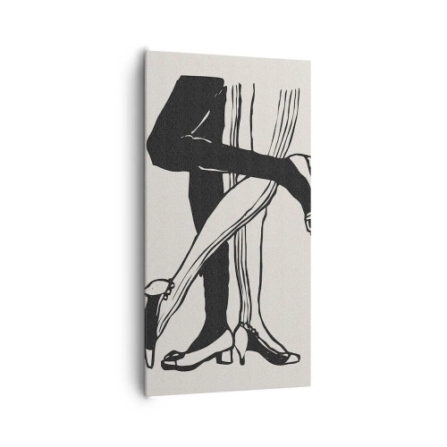 Cuadro sobre lienzo - Impresión de Imagen - Atributo femenino - 65x120 cm