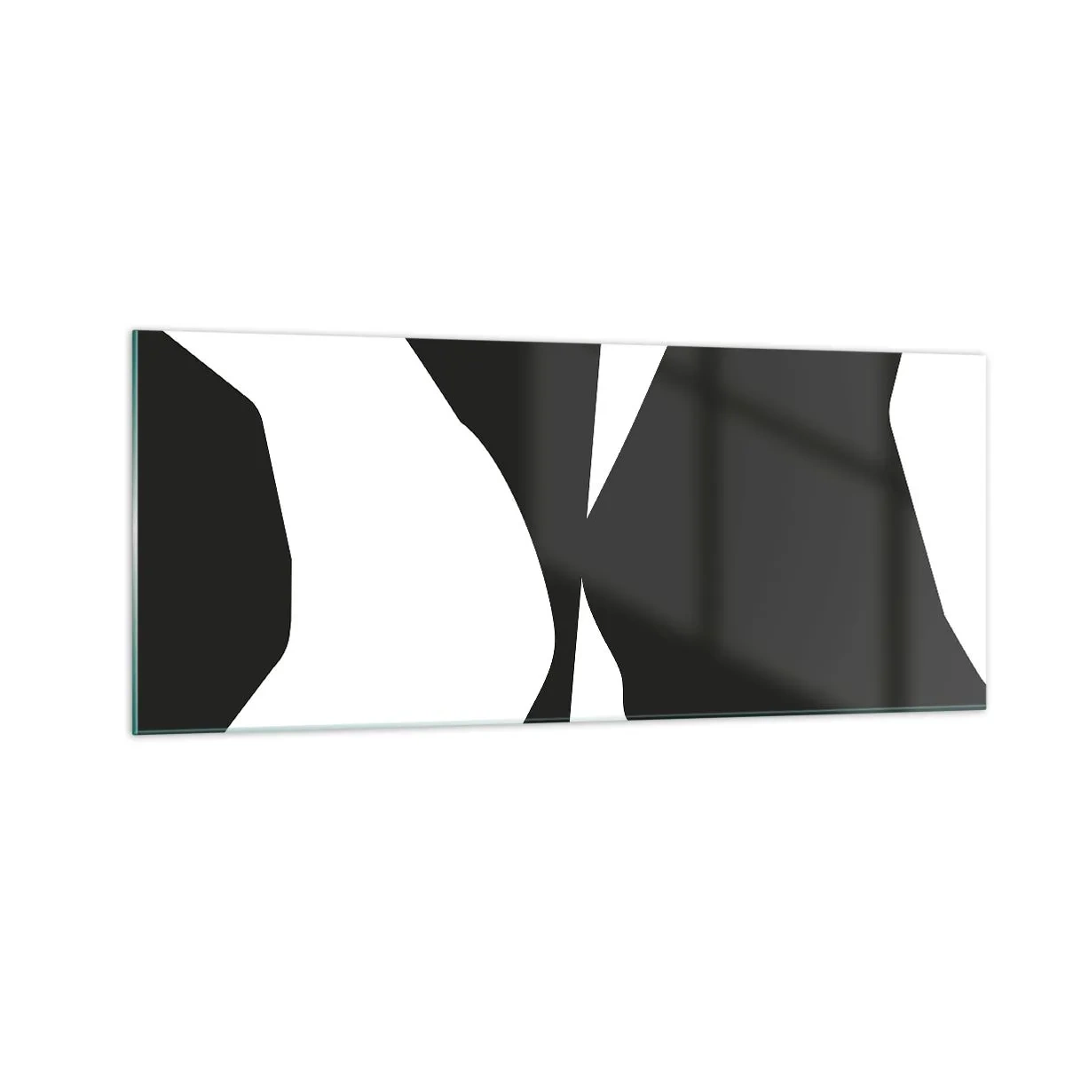 Cuadro sobre vidrio - Impresiones sobre Vidrio - Positivo-negativo - 100x40 cm