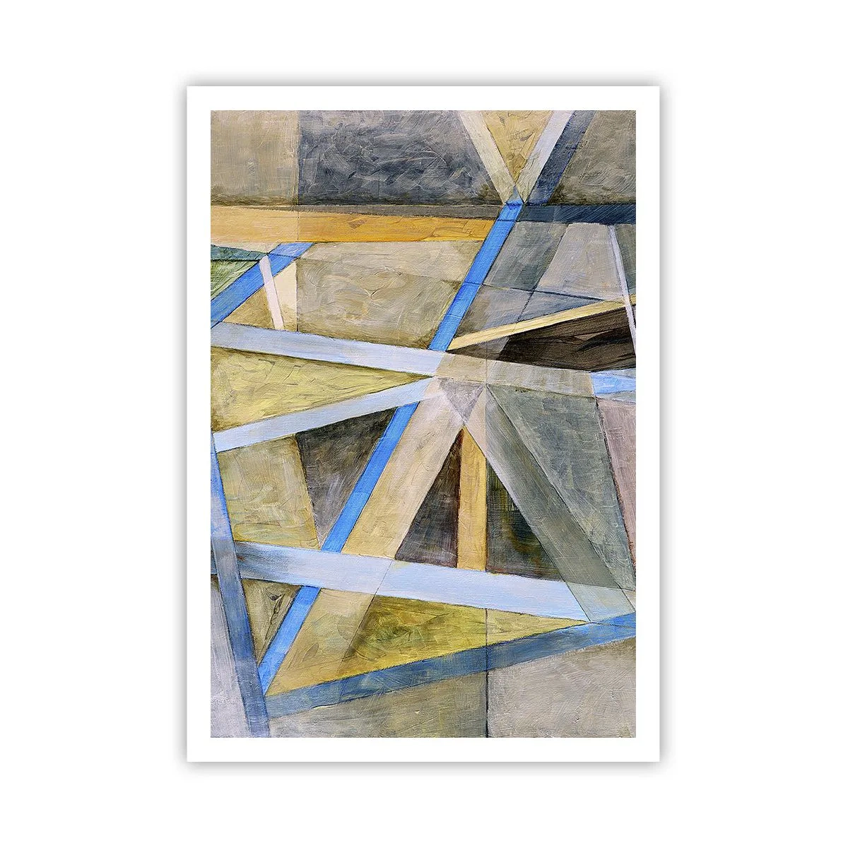 Póster - ¿Recto o inclinado? - 70x100 cm