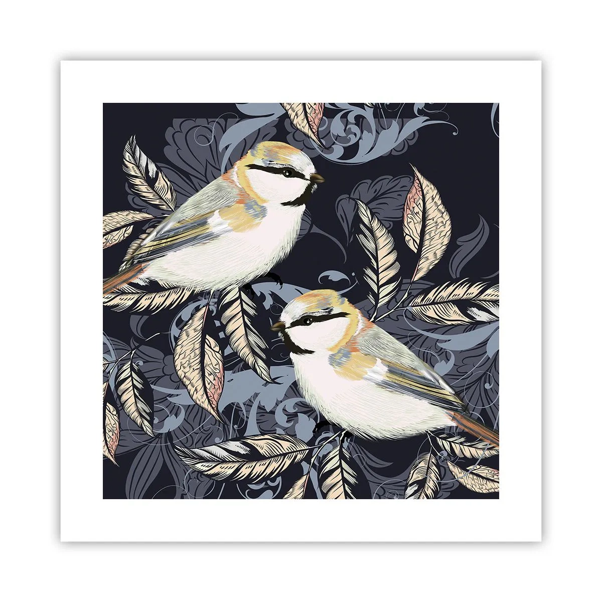 Póster - En la copa del árbol - 40x40 cm