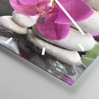 Esfera sin numeración, con rayas