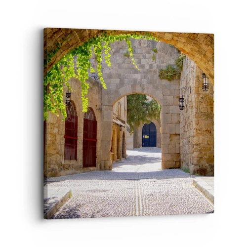 Cuadro sobre lienzo - Impresión de Imagen - La procesión está a punto de aparecer. - 30x30 cm