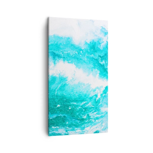 Cuadro sobre lienzo - Impresión de Imagen - En el núcleo del elemento - 45x80 cm