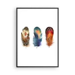 Póster en marco negro - Rituales, ceremonias, secretos - 70x100 cm