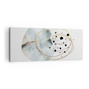 Cuadro sobre lienzo - Impresión de Imagen - El concepto del espacio - 100x40 cm