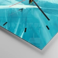 Esfera sin numeración, con rayas