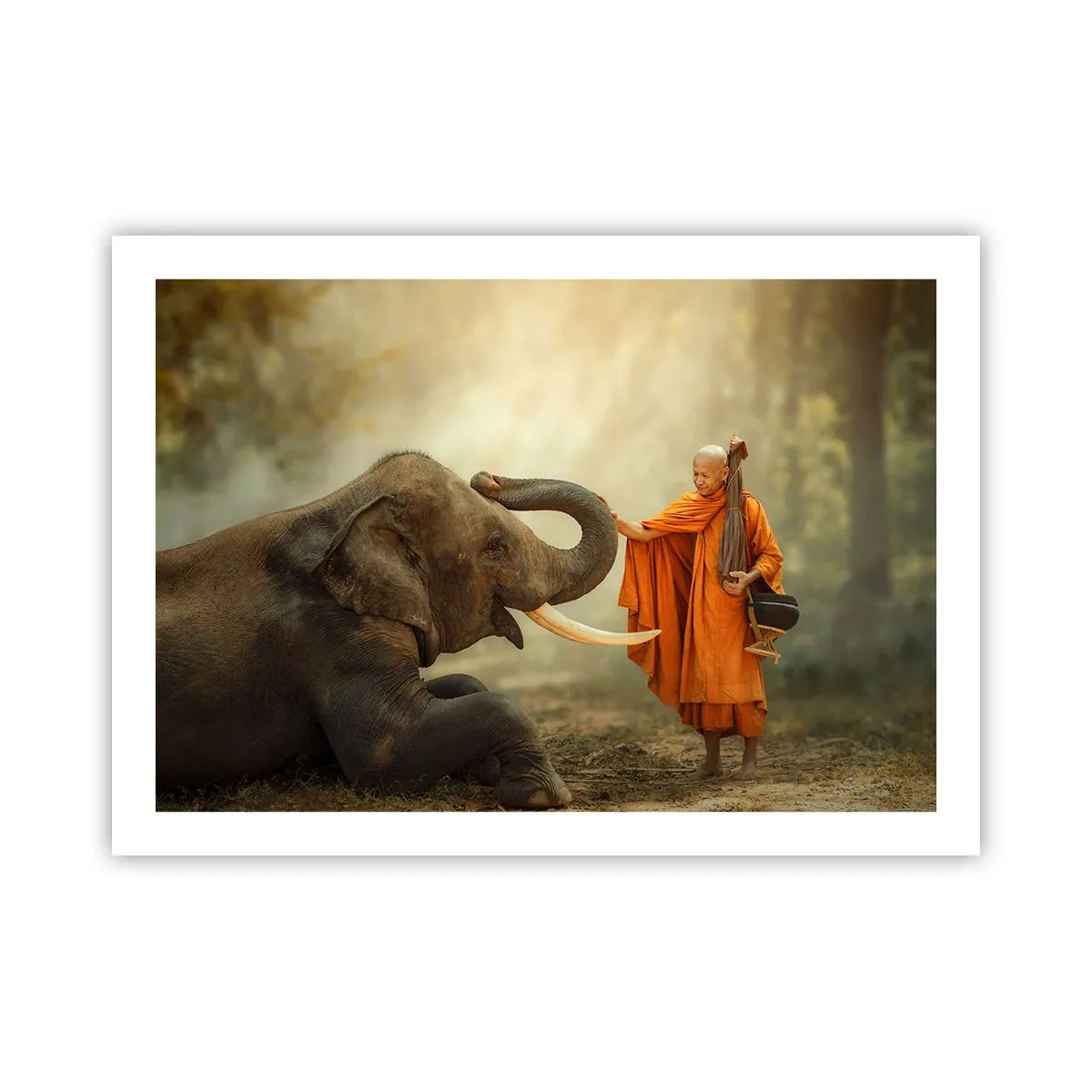 Póster - Un encuentro en un viaje - 70x50 cm