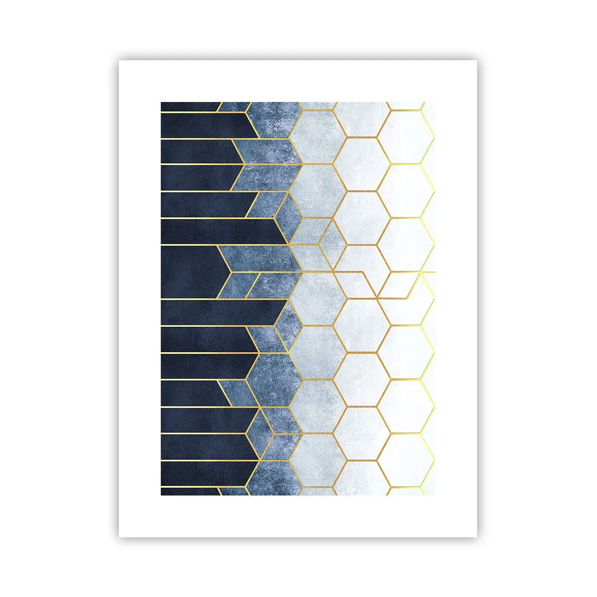 Póster - Composición rítmica visual - 30x40 cm