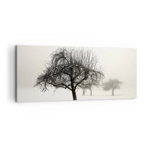 Cuadro sobre lienzo - Impresión de Imagen - Sueño de invierno - 100x40 cm