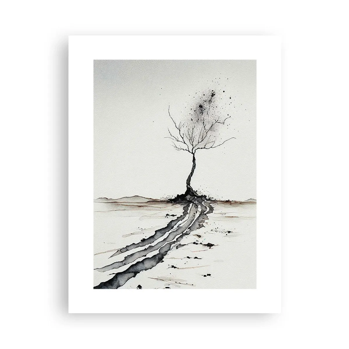 Póster - Melancolía invernal - 30x40 cm