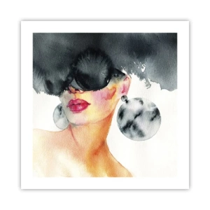 Póster - El secreto de la elegancia - 50x50 cm