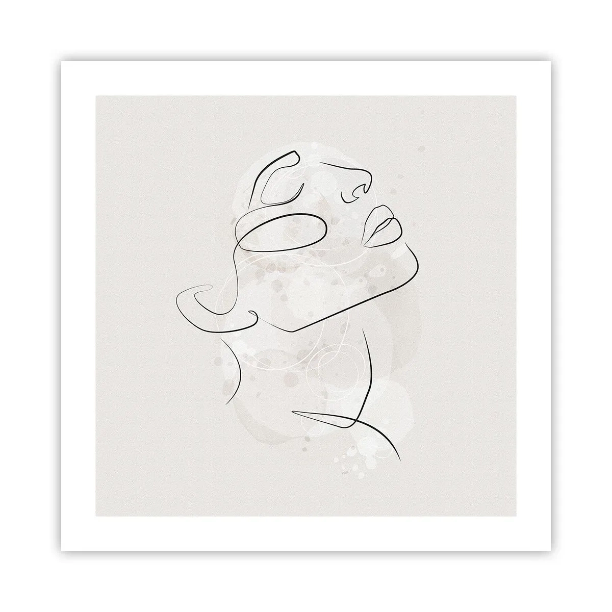 Póster - Contorno de un sueño - 50x50 cm