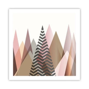 Póster - Una visión piramidal - 60x60 cm