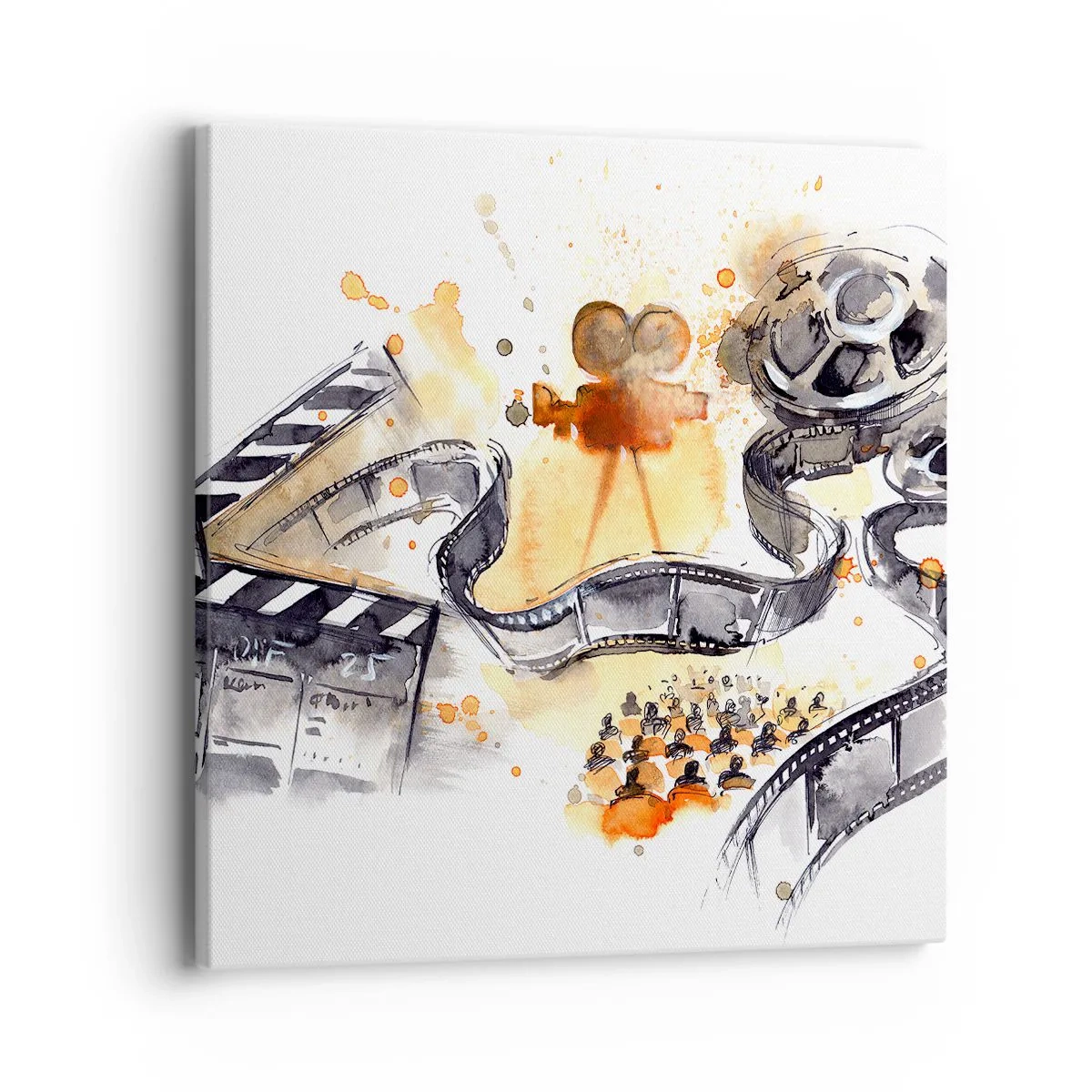 Cuadro sobre lienzo - Impresión de Imagen - En el país de los sueños - 40x40 cm