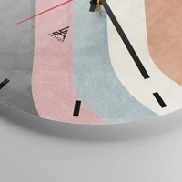 Esfera sin numeración, con rayas