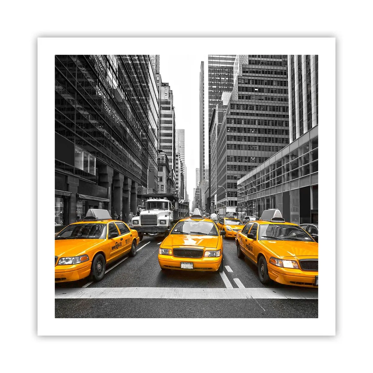 Póster - Nosotros somos los que damos color a la ciudad - 60x60 cm