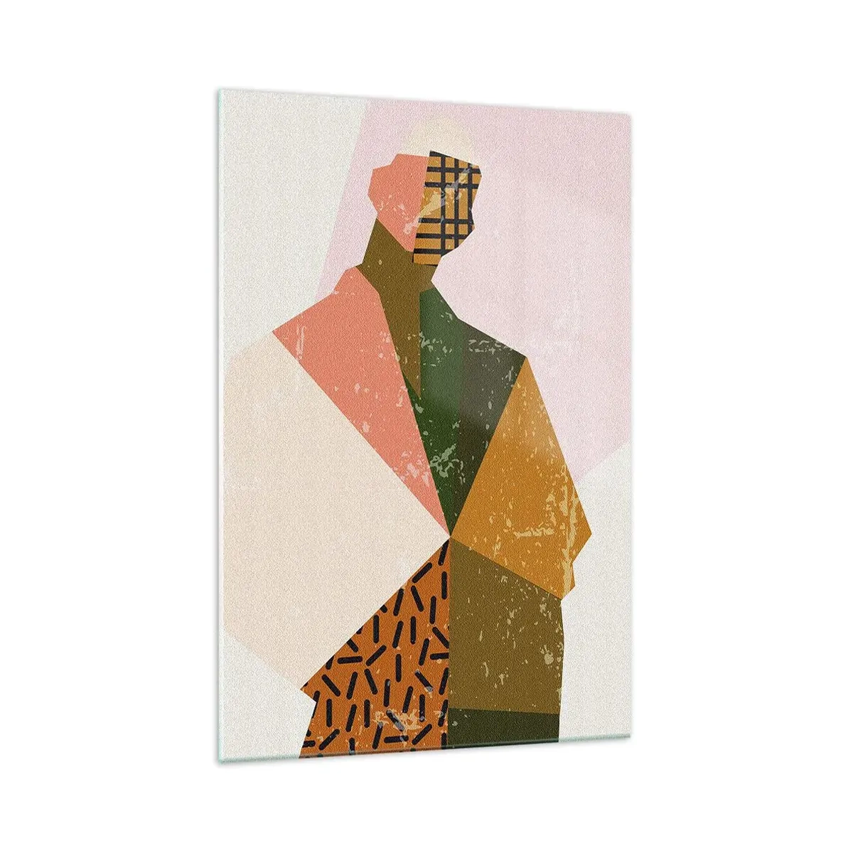 Cuadro sobre vidrio - Impresiones sobre Vidrio - El hombre, un ser complejo - 70x100 cm